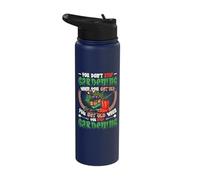 Get Old When You Stop Gardening - Funny Garden Lover Stainless Steel Insulated Water Bottle