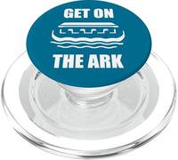 Get On The Ark Days Of Noah Luke 17 26 PopSockets PopGrip for MagSafe