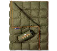 Get Out Gear Down Camping Blanket - Outdoor Lightweight Packable 650 Fill Power Down Blanket Compact Waterproof and Warm Backpacking Quilt for Camping Hiking Travel Hammock