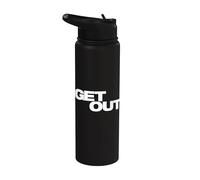 Get Out Logo Stainless Steel Insulated Water Bottle