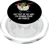 Get Out Of My Way I'm Gonna Poop My Pants PopSockets PopGrip for MagSafe