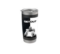 Get Out Poster Stainless Steel Insulated Tumbler