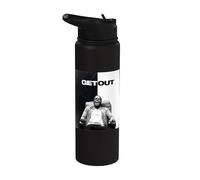 Get Out Poster Stainless Steel Insulated Water Bottle