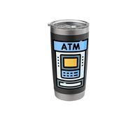 Get Out Some Cash Automatic Teller Machine ATM Bank Stainless Steel Insulated Tumbler