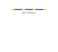 Get Over It T-Shirt - White - XL - White