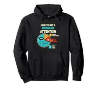 Get Program Coordinator's Attention Funny Sarcastic Pullover Hoodie