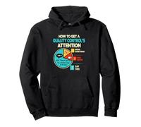 Get Quality Control's Attention Funny Sarcastic Pullover Hoodie