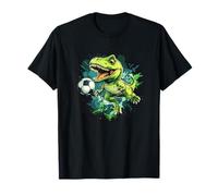Get Ready for a Soccer Spectacle with this Dinosaur Outfit T-Shirt