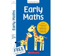 Maths workbook for Ages 3-5: This preschool maths activity book includes a free counting game and rewards certificate (Scholastic First Learning)