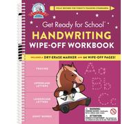 Get Ready for School: Handwriting Wipe-Off Workbook