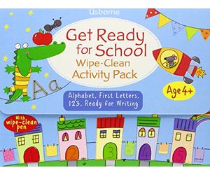 Get Ready for School: Wipe-Clean Activity Pack