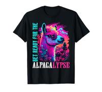 Get Ready For The AlpacaLypse Shirt Llama Shirt Alpaca Llama T-Shirt