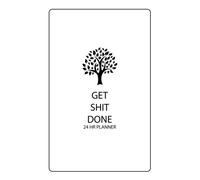 Get Shit Done Planner 24 Hr: 100 Days for Daily Hourly Planner 15 Minutes Sections , 24 Hours Planner, Undated Half Hour Planner, Half Hour ... 3 (Get Shit Done Planner Daily Planner)