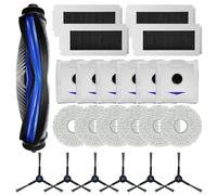 Get the Most from Your For Ecovacs For Deebot N30 with Main Brush, Side Brushes, Mop Cloths and Dust Bags (B)