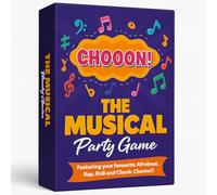 Get the party started with CHOOON!!-the fast-paced music game where teams perform and race the timer to guess songs. Fun for families, friends, and music lovers of all kinds!