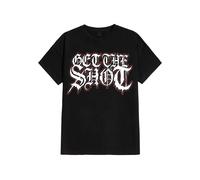Get The Shot - Blackened Sun - T-Shirt - black - M - 100% Cotton M
