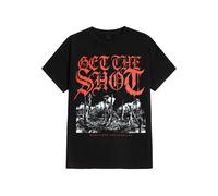 Get The Shot - Impaled - T-Shirt - black - M - 100% Cotton,Jersey M