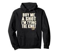 Get This Guy a Shot Before I Tie the Knot Party Pullover Hoodie