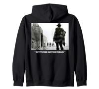 Get three coffins ready Spaghetti Westerns Man with no name Zip Hoodie