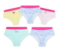Get Trend Barbie Girls Cotton Knickers for 2-7 Yrs, 5 Pack Underwear