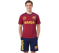 Get Trend Barcelona FC Men Pyjama Set (Barcelona, Burgundy/Navy, XL)