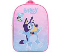 Get Trend Bluey Backpack for Kids Rucksack Daypack Nursery Bag Preschool Primary Sports Travel Bookbag Adjustable Straps 3+ (Pink Bluey)