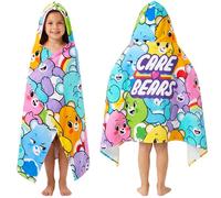 Get Trend Care Bears Towelling Beach, Towel Poncho Girls (Multicolor Care Bears, 6-14 Years)