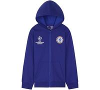 Get Trend Chelsea FC Hoodies for Boys & Teens 7-14 Years, Champions League Football Zip-Up Hooded Sweatshirt, Gifts for Boyse (7-8 Years, Blue Chelsea)