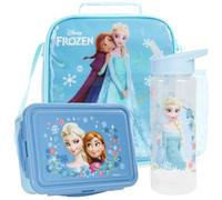 Get Trend Disney Frozen Girls Lunch Bag Set with Bento Box & Bottle
