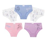 Get Trend Disney Frozen Knickers Girls Breathable Cotton Panties Elsa Ana Toddlers Underwear Pack of 5 Soft Underpants (9-10 Years, Multi Frozen 5 Pack)
