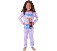 Get Trend Disney Frozen | Minnie Mouse Toddler & Girls Pyjama Set, 2 Pcs | Long Sleeve Loungewear Pjs & Trousers Set, Cosy Nightwear Pullover Top & Pyjama Bottoms, Sleepwear Gifts for Girls & Toddlers