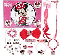 Get Trend Disney Minnie Mouse Advent Calendar 2025 Girls, Hair Accessories & Jewellery Christmas Countdown, Hair Clips Scrunchies, Xmas Girls Gifts (Pink Minnie Mouse)