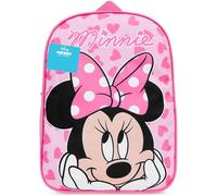 Get Trend Disney Minnie Mouse Backpack Kids Rucksack Daypack Nursery Bag Preschool Primary Travel Bookbag Adjustable Straps 3+ (Pink Minnie Mouse)