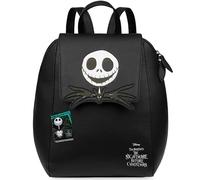 Get Trend Disney Nightmare Before Christmas Backpack for Women & Teens, Cute Work & Travel PU Faux Leather Bag, Gifts for Her (Black NBC)