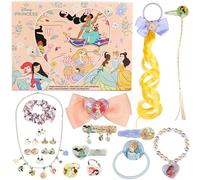 Get Trend Disney Princess Advent Calendar 2025 for Girls, Hair Accessories & Jewellery Christmas Countdown, Hair Clips Scrunchies, Xmas Girls Gifts (Pink Princess)