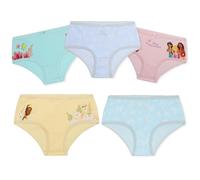 Get Trend Disney Stitch | Princess | Frozen | Barbie Girls Knickers, 5 Pack | 100% Cotton Girls Underwear, Soft & Comfortable Briefs for Everyday Wear, Breathable Boxer Pants for Girls & Toddlers