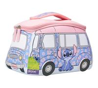 Get Trend Disney Stitch Toiletry Bag Women Teens Travel Essentials Makeup Wash Bag Kids Gym Bathroom Holiday Gifts for Her (Blue Stitch)