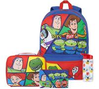 Get Trend Disney Toy Story Boys Large Backpack Set 4 Pcs, 46cm School Bag