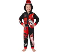 Get Trend Disney Toy Story & Cars | Hot Wheels Fleece Halloween Boys Onesie | Soft Long Sleeved Jumpsuit, All in One Pyjama Loungewear, Cosy Hooded Nightwear for Cosplay Costume Parties, Halloween Gifts