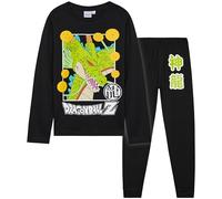 Get Trend Dragon Ball Z Pyjama Set Boys Teens 7-15 Years, Soft Long Sleeve PJs, Fun Loungewear Nightwear, Gifts for Him (7-8 Years, Black Dragon Ball)