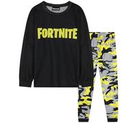 Get Trend Fortnite Boys Pyjamas Set, Long PJs for Kids & Teenagers, Cosy Loungewear Soft Nightwear, Gamer Gifts for Boys (13-14 Years, Yellow Fortnite)