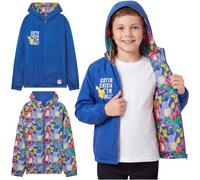 Get Trend Fortnite | Minecraft | Pokemon Rain Coat for Boys & Teens | Reversible Jacket or Fleece Lined Water Resistant Raincoat, Lightweight Hooded Outerwear for School or Travel, Gifts for Boys