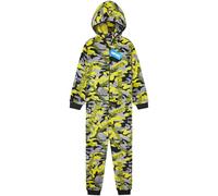Get Trend Fortnite Onesie for Boys Teens 7-16 Years, Hooded Fleece Jumpsuit Pyjamas, Cosy PJs Loungewear, Gamer Gifts for Boys (9-10 Years, Yellow Camo)