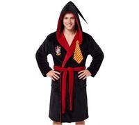 Get Trend Harry Potter Dressing Gown for Men & Women, Hooded Robe S-2XL | Soft Fleece Loungewear, Comfy Housecoat with Removable Belt, Nightwear Changing Bathrobe, Harry Potter Gifts