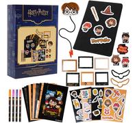 Get Trend Harry Potter Scrapbook Kit for Kids DIY Journal Craft Set with Notebook Stickers Pens Bookmarks Patches Hogwarts Art Supplies Gifts for Kids (Multi Harry Potter)