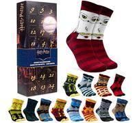 Get Trend Harry Potter Socks Advent Calendar 2025 Women Teens Girls UK size 1-6, Casual & Sports Socks, Breathable Soft-Knit, Christmas Gifts for Her (Multi Harry Potter)
