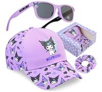 Get Trend Hello Kitty | Barbie | Squishmallows Girls Baseball Cap, Sunglasses & Scrunchie Sets, Travel Holiday Accessories