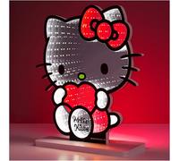 Get Trend Hello Kitty Sanrio 3D LED Lights, Kawaii Infinity Mirror USB Plug in, Cool Room Decor & Home Decoration Night Light, Anime Gifts for Her (Multi Hello Kitty)