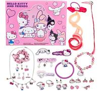 Get Trend Hello Kitty Sanrio Advent Calendar 2025 Girls, Hair Accessories & Jewellery Christmas Countdown, Hair Clips Scrunchies, Kawaii Girls Gifts (Pink Hello Kitty)