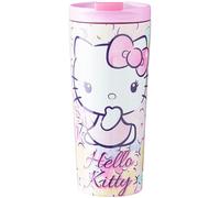 Get Trend Hello Kitty Sanrio Insulated Tumbler 425 ml/15oz, Stainless Steel Travel Mug, Flask for Hot & Cold Drinks, Metal Water Bottle & Coffee Cup (Multi Hello Kitty)